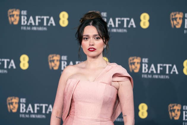 February 22, 2026, London, United Kingdom: Aimee Lou Wood attends the 2026 EE BAFTA Film Awards held at The Royal Festival Hall. London United Kingdom - ZUMAs197 20260222_aaa_s197_631 Copyright: xLounisxTiarx