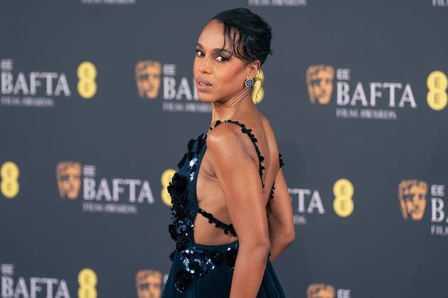 February 22, 2026, London, United Kingdom: Kerry Washington attends the 2026 EE BAFTA Film Awards held at The Royal Festival Hall. London United Kingdom - ZUMAs197 20260222_aaa_s197_705 Copyright: xLounisxTiarx