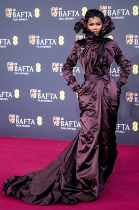 Teyana Taylor bei der Verleihung der BAFTA Film Awards 2026 79th British Academy Film Awards in der Royal Festival Hall. London, 22.02.2026