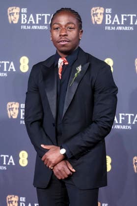 David Jonsson bei der Verleihung der BAFTA Film Awards 2026 79th British Academy Film Awards in der Royal Festival Hall. London, 22.02.2026 *** David Jonsson at the BAFTA Film Awards 2026 79th British Academy Film Awards at the Royal Festival Hall London, 22 02 2026 Foto:xJ.xEdwardsx xFuturexImagex bafta_6405