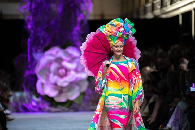 MELBOURNE FASHION FESTIVAL, The Joy Wear runway during Melbourne Fashion Week at the Royal Exhibition Building in Melbourne, Monday, February 23, 2026 ( NO ARCHIVING MELBOURNE VICTORIA AUSTRALIA  Copyright: xJAYxKOGLERx 20260223130111979904