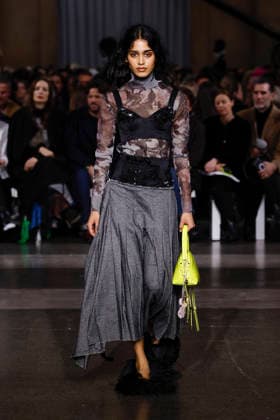 Erdem Fashion Show Ready to Wear Collection Fall Winter 2026 2027 during London Fashion Week LFW February 22nd, 2026 Erdem Fashion Show Ready to Wear Fall Winter 2026 2027 Collection during London Fashion Week LFW February 22nd, 2026 London United Kingdom  Copyright: xAgencex xBestimagexAgencex xBestimagex