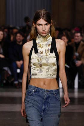 Erdem Fashion Show Ready to Wear Collection Fall Winter 2026 2027 during London Fashion Week LFW February 22nd, 2026 Erdem Fashion Show Ready to Wear Fall Winter 2026 2027 Collection during London Fashion Week LFW February 22nd, 2026 London United Kingdom  Copyright: xAgencex xBestimagexAgencex xBestimagex