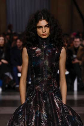 Erdem Fashion Show Ready to Wear Collection Fall Winter 2026 2027 during London Fashion Week LFW February 22nd, 2026 Erdem Fashion Show Ready to Wear Fall Winter 2026 2027 Collection during London Fashion Week LFW February 22nd, 2026 London United Kingdom  Copyright: xAgencex xBestimagexAgencex xBestimagex