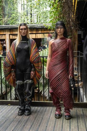 London Fashion Week: Leo Prothmann shows his AW26 Cabana collection at the Mandrake Hotel  Copyright: xcristinaxmasseix xipa-agency.netx xx IPA_Agency_IPA71932098