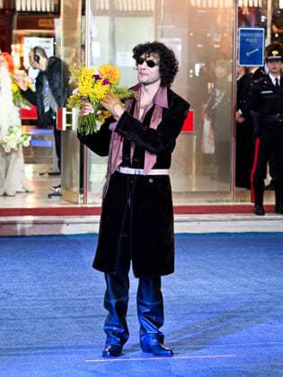 Sanremo, 76th Italian Song Festival. Carpet. Pictured: Ermal Meta.  Copyright: xMaurizioxD Avanzox xipa-agency.netx xPoolxSanremox02x IPA_Agency_IPA71940060