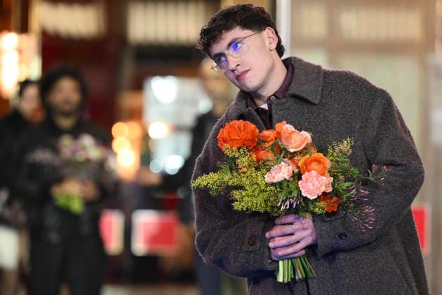 February 23, 2026, Sanremo, Italy: Italian singer Tredici Pietro arrives on the carpet for an event held on the eve of the 76th edition of the Sanremo Italian Song Festival, in Sanremo, Italy, 23 February 2026. The music festival will run from 24 to 28 February 2026. ANSA ETTORE FERRARI Sanremo Italy  - ZUMAa110 20260223_zaf_a110_050 Copyright: xEttorexFerrarix