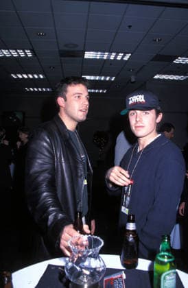 AFFLECK DAMON Jan. 16, 1999 - K14542KJ.MIKE TYSON VS BOTHA CELEBRITY PARTY AT THE MGM GRAND HOTEL LAS VEAGS NV.01 16 1999. KELLY JORDAN 1999.BEN AFFLECK AND CASEY AFFLECK Copyright: xKellyxJordanx