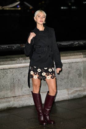 Celebrities arrive at the Burberry Fashion Show at 1 Old Billingsgate Walk during London Fashion Week Featuring: Iris Law Where: London, United Kingdom When: 23 Feb 2026 Credit: Cover Images EDITORIAL USE ONLY. NOT FOR USE BY NEWSPAPERS BASED IN THE UK. Copyright: xx coverimg55500718