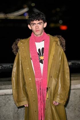 Celebrities arrive at the Burberry Fashion Show at 1 Old Billingsgate Walk during London Fashion Week Featuring: Joe Locke Where: London, United Kingdom When: 23 Feb 2026 Credit: Cover Images EDITORIAL USE ONLY. NOT FOR USE BY NEWSPAPERS BASED IN THE UK. Copyright: xx coverimg55500736