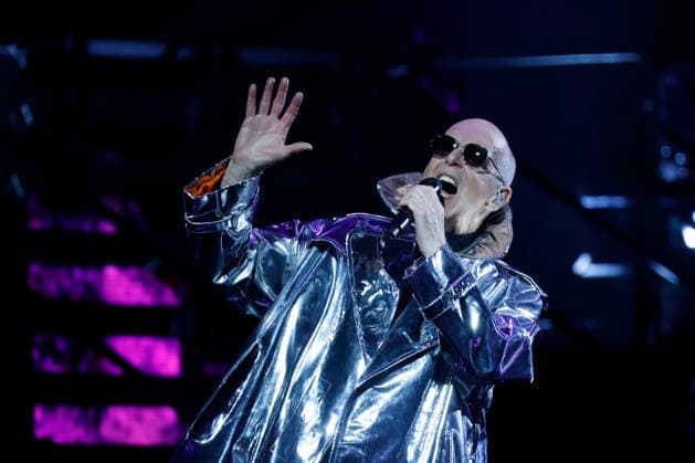 Vina del Mar, February 23, 2026 The group Pet Shop Boys performs at the Vina del Mar 2026 Festival during the second night of the event Sebastian Cisternas Aton Chile, Vina del Mar Chile Aton 1127719  Copyright: SEBASTIANxCISTERNAS xATONxCHILE