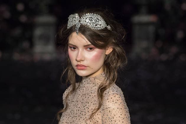 Aadnevik AW26 Show at London Fashion Week LONDON, UNITED KINGDOM - FEBRUARY 23: A model walks the runway during Aadnevik Autumn Winter 2026 show at The Royal Horseguards Hotel as part of London Fashion Week in London, United Kingdom on February 23, 2026. Wiktor Szymanowicz Anadolu London United Kingdom. Editorial use only. Please get in touch for any other usage.  Copyright: x2026xAnadoluxWiktorxSzymanowiczx