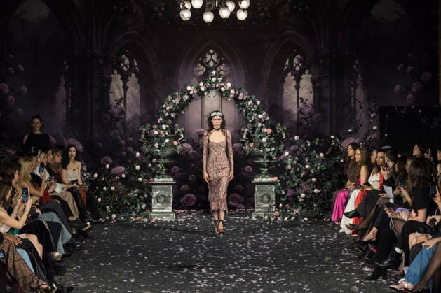 Aadnevik AW26 Show at London Fashion Week LONDON, UNITED KINGDOM - FEBRUARY 23: A model walks the runway during Aadnevik Autumn Winter 2026 show at The Royal Horseguards Hotel as part of London Fashion Week in London, United Kingdom on February 23, 2026. Wiktor Szymanowicz Anadolu London United Kingdom. Editorial use only. Please get in touch for any other usage.  Copyright: x2026xAnadoluxWiktorxSzymanowiczx