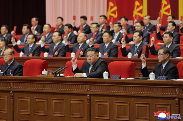 News Themen der Woche KW09 (260224) -- BEIJING, Feb. 24, 2026 -- The Ninth Congress of the Workers Party of Korea (WPK), the ruling party of the Democratic People s Republic of Korea has elected Kim Jong Un as the party s general secretary, the official Korean Central News Agency () reported on Feb. 23, 2026. ( Handout via Xinhua) XINHUA PHOTOS OF THE DAY KCNA 