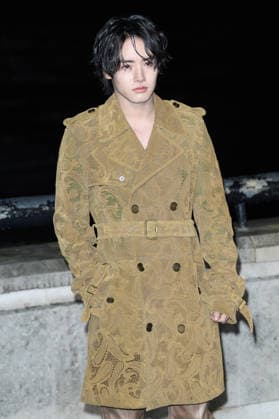 LFW AW26 Burberry Show Arrivals - Old Billingsgate Market, London, UK Eiji Akaso attends Burberry s AW26 Runway Show at Old Billingsgate Market in London, England, UK on Monday 23 February 2026 during London Fashion Week February 2026., Credit:Justin Ng Avalon UK, England, London, Old Billingsgate Market  Copyright: xJustinxNgx xAvalonx 1077782534