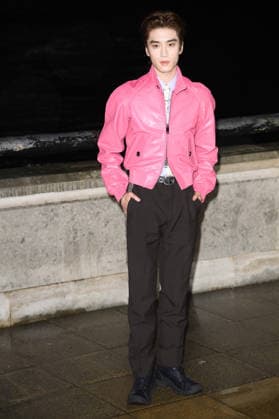 LFW AW26 Burberry Show Arrivals - Old Billingsgate Market, London, UK Zhang Kang Le attends Burberry s AW26 Runway Show at Old Billingsgate Market in London, England, UK on Monday 23 February 2026 during London Fashion Week February 2026., Credit:Justin Ng Avalon UK, England, London, Old Billingsgate Market  Copyright: xJustinxNgx xAvalonx 1077782383