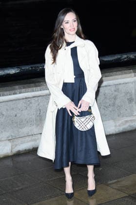LFW AW26 Burberry Show Arrivals - Old Billingsgate Market, London, UK Sydney Carlson attends Burberry s AW26 Runway Show at Old Billingsgate Market in London, England, UK on Monday 23 February 2026 during London Fashion Week February 2026., Credit:Justin Ng Avalon UK, England, London, Old Billingsgate Market  Copyright: xJustinxNgx xAvalonx 1077782857