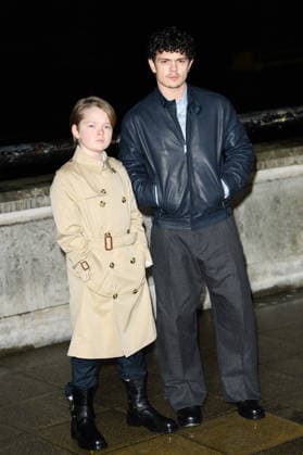 LFW AW26 Burberry Show Arrivals - Old Billingsgate Market, London, UK Jacobi Jupe and Noah Jupe attends Burberry s AW26 Runway Show at Old Billingsgate Market in London, England, UK on Monday 23 February 2026 during London Fashion Week February 2026., Credit:Justin Ng Avalon UK, England, London, Old Billingsgate Market  Copyright: xJustinxNgx xAvalonx 1077782440