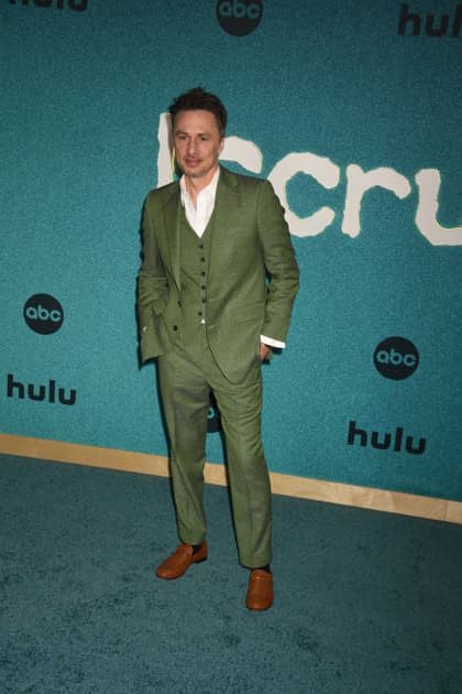 Zach Braff at the premiere of ABC Hulu s Scrubs Season 1 at Academy Museum of Motion Pictures on February 23, 2026 in Los Angeles, California. Copyright: xJeffreyxMayerx