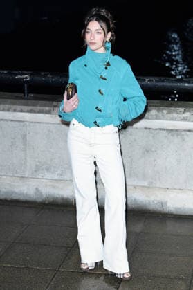 LFW AW26 Burberry Show Arrivals - Old Billingsgate Market, London, UK Rina Lipa attends Burberry s AW26 Runway Show at Old Billingsgate Market in London, England, UK on Monday 23 February 2026 during London Fashion Week February 2026., Credit:Justin Ng Avalon UK, England, London, Old Billingsgate Market  Copyright: xJustinxNgx xAvalonx 1077782813