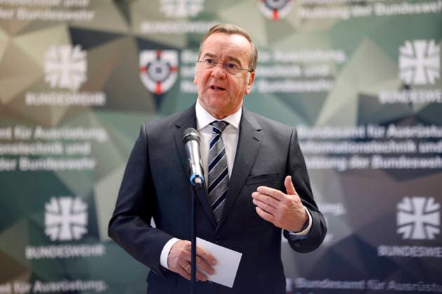 Bundesverteidigungsminister Boris Pistorius (SPD) bei seinem Besuch beim Bundesamt für Ausrüstung, Informationstechnik und Nutzung der Bundeswehr (BAAINBw) am Standort Koblenz. Koblenz, 23.02.2026 Rheinland-Pfalz Deutschland *** Federal Minister of Defense Boris Pistorius SPD during his visit to the Federal Office of Bundeswehr Equipment, Information Technology and In-Service Support BAAINBw at the Koblenz site Koblenz, 23 02 2026 Rhineland-Palatinate Germany Copyright: xChristophxHardtx