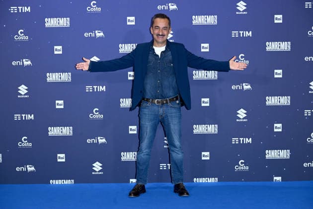 Sanremo, 76th Italian Song Festival - Dopofestival photocall - pictured: Nicola Savino  Copyright: xTerenghi PoolxSanremo02x xipa-agency.netx xPoolxSanremox02x IPA_Agency_IPA71960110