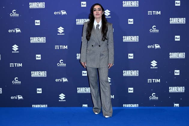Sanremo, 76th Italian Song Festival - Primafestival photocall - pictured: Manola Moslehi  Copyright: xTerenghi PoolxSanremo02x xipa-agency.netx xPoolxSanremox02x IPA_Agency_IPA71959836