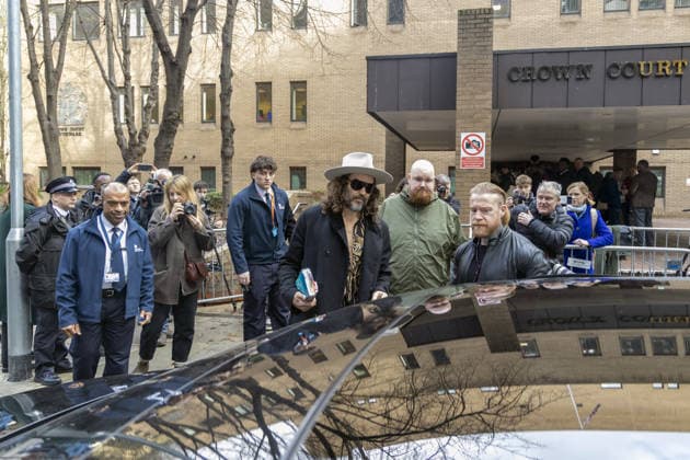 Russell Brand leaves the court in London LONDON, ENGLAND - FEBRUARY 24: Russell Brand leaves the Southwark Crown Court to appear for a plea hearing, where he is charged with rape and sexual assault against two women in 2009, in London, United Kingdom on February 24, 2026. Marcin Nowak Anadolu London United Kingdom. Editorial use only. Please get in touch for any other usage.  Copyright: x2026xAnadoluxMarcinxNowakx