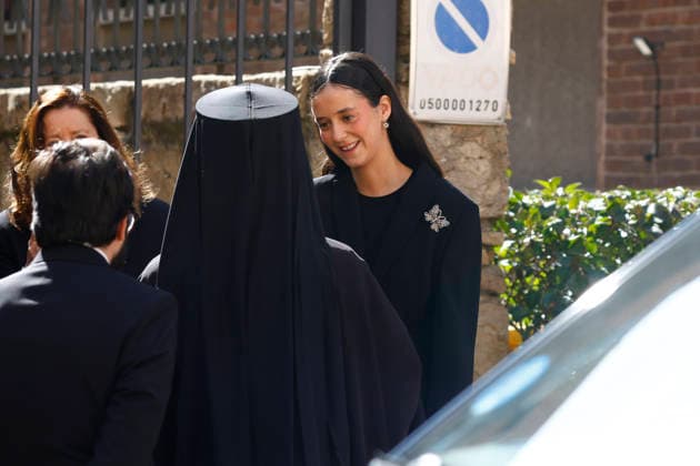 The Greek Orthodox Cathedral of St. Andrew and St. Demetrios honors Irene of Greece Victoria Federica at the exit of the tribute to Irene of Greece at the Greek Orthodox Cathedral of St. Andrew and St. Demetrios, on February 24, 2026, in Madrid Spain FAMOUS KINGDOM GREECE DEATH Madrid Madrid Madrid Spain  Copyright: xJosexVelascox 7318460