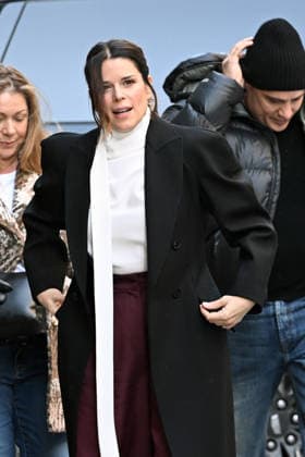 Neve Campbell spotted arriving at The View this morning in New York City Featuring: Neve Campbell Where: New York City, New York, United States When: 24 Feb 2026 Credit: Elder Ordonez INSTARimages EDITORIAL USE ONLY. NOT FOR USE BY NEWSPAPERS BASED IN THE UK. Copyright: xx instar55502059