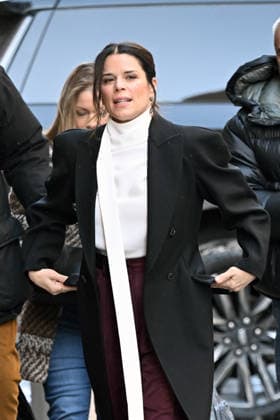 Neve Campbell spotted arriving at The View this morning in New York City Featuring: Neve Campbell Where: New York City, New York, United States When: 24 Feb 2026 Credit: Elder Ordonez INSTARimages EDITORIAL USE ONLY. NOT FOR USE BY NEWSPAPERS BASED IN THE UK. Copyright: xx instar55502061