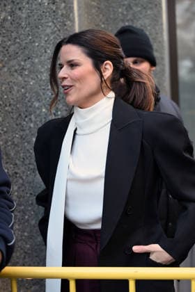 Neve Campbell spotted arriving at The View this morning in New York City Featuring: Neve Campbell Where: New York City, New York, United States When: 24 Feb 2026 Credit: Elder Ordonez INSTARimages EDITORIAL USE ONLY. NOT FOR USE BY NEWSPAPERS BASED IN THE UK. Copyright: xx instar55502073