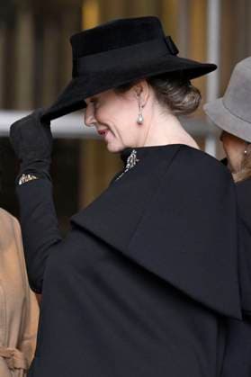 Mass for the defuncts of the Royal family 24 02 2026 BRUSSELS, BELGIUM - FEBRUARY 24 : Queen Mathilde attends the annual mass in memory of deceased members of the Royal Family. The ceremony takes place at the Church of Our Lady in Laeken on February 24, 2026 in Brussels, Belgium, 24 02 2026 Brussels Belgium  Copyright: xDidierxLebrunx
