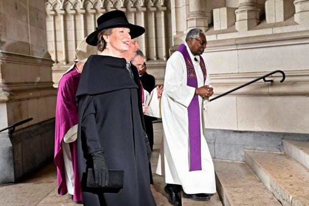 Mass for the defuncts of the Royal family 24 02 2026 BRUSSELS, BELGIUM - FEBRUARY 24 : King Philippe, Queen Mathilde attend the annual mass in memory of deceased members of the Royal Family. The ceremony takes place at the Church of Our Lady in Laeken on February 24, 2026 in Brussels, Belgium, 24 02 2026 Brussels Belgium  Copyright: xDidierxLebrunx
