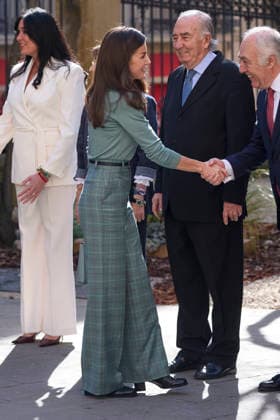 February 24, 2026, Huesca, Huesca, Spain: QUEEN LETIZIA of Spain attends the announcement of the Princess of Girona Foundation s Ã¢â‚¬oeCreaempresa 2026Ã¢â‚¬Â award during the second stage of the Princess of Girona Foundation s talent tour Huesca Spain - ZUMAc260 20260224_zep_c260_001 Copyright: xMikexChicorrox