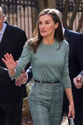 February 24, 2026, Huesca, Huesca, Spain: QUEEN LETIZIA of Spain attends the announcement of the Princess of Girona Foundation s Ã¢â‚¬oeCreaempresa 2026Ã¢â‚¬Â award during the second stage of the Princess of Girona Foundation s talent tour Huesca Spain - ZUMAc260 20260224_zep_c260_009 Copyright: xMikexChicorrox