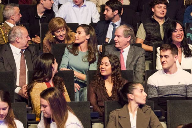 February 24, 2026, Huesca, Huesca, Spain: QUEEN LETIZIA of Spain attends the announcement of the Princess of Girona Foundation s Ã¢â‚¬oeCreaempresa 2026Ã¢â‚¬Â award during the second stage of the Princess of Girona Foundation s talent tour Huesca Spain - ZUMAc260 20260224_zep_c260_013 Copyright: xMikexChicorrox