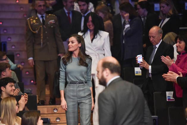 Queen Letizia presides over the ceremony to proclaim the Princess of Girona Award Creaempresa 2026 Queen Letizia c presides over the ceremony to proclaim the Princess of Girona Award Creaempresa 2026, in the second stage of the Princess of Girona Foundations talent tour, at the Palacio de Congresos, on February 24, 2026, in Huesca, Aragon Spain The Creaempresa category recognizes young people with entrepreneurial initiative who have led or are promoting original and viable business projects This award is endowed with 20,000 euros and a reproduction of a work by contemporary artist Juan Zamora FPdGi Award for Arts and Literature 2017 24 FEBRUARY 2026 Veró Huesca Aragon Huesca Aragon Espana  Copyright: xVeronicaxLacasax 7318664