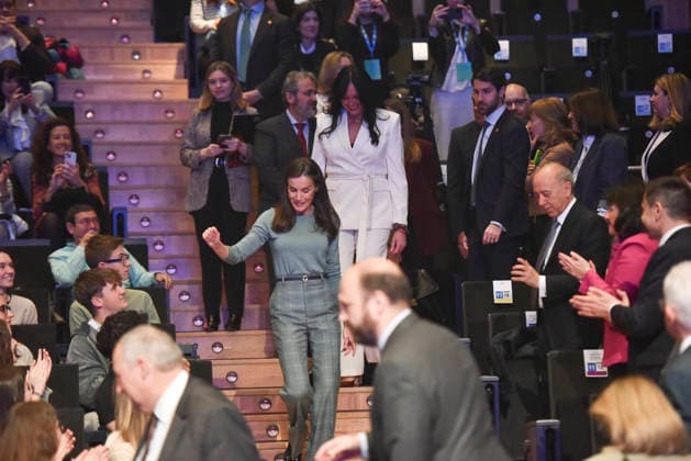 Queen Letizia presides over the ceremony to proclaim the Princess of Girona Award Creaempresa 2026 Queen Letizia c presides over the ceremony to proclaim the Princess of Girona Award Creaempresa 2026, in the second stage of the Princess of Girona Foundations talent tour, at the Palacio de Congresos, on February 24, 2026, in Huesca, Aragon Spain The Creaempresa category recognizes young people with entrepreneurial initiative who have led or are promoting original and viable business projects This award is endowed with 20,000 euros and a reproduction of a work by contemporary artist Juan Zamora FPdGi Award for Arts and Literature 2017 24 FEBRUARY 2026 Veró Huesca Aragon Huesca Aragon Espana  Copyright: xVeronicaxLacasax 7318666