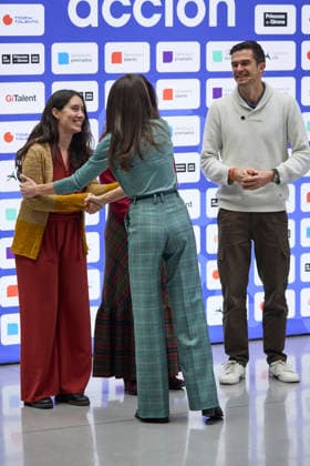 February 24, 2026, Huesca, Huesca, Spain: QUEEN LETIZIA of Spain attends the announcement of the Princess of Girona Foundation s Ã¢â‚¬oeCreaempresa 2026Ã¢â‚¬Â award during the second stage of the Princess of Girona Foundation s talent tour Huesca Spain  - ZUMAc260 20260224_zep_c260_024 Copyright: xMikexChicorrox