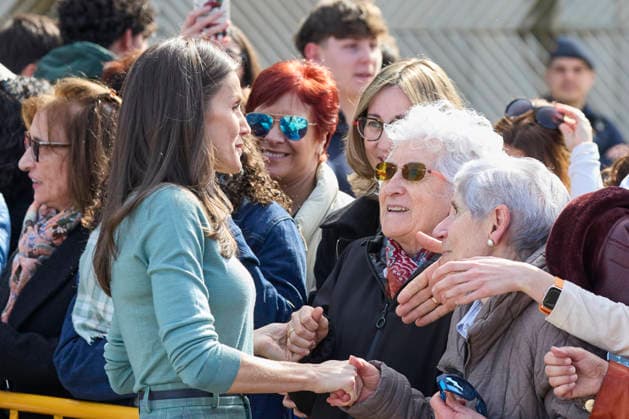 February 24, 2026, Huesca, Huesca, Spain: QUEEN LETIZIA of Spain attends the announcement of the Princess of Girona Foundation s Ã¢â‚¬oeCreaempresa 2026Ã¢â‚¬Â award during the second stage of the Princess of Girona Foundation s talent tour Huesca Spain  - ZUMAc260 20260224_zep_c260_028 Copyright: xMikexChicorrox