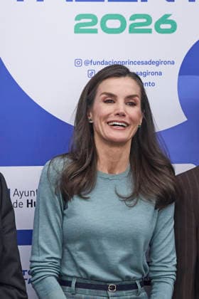 February 24, 2026, Huesca, Huesca, Spain: QUEEN LETIZIA of Spain attends the announcement of the Princess of Girona Foundation s Ã¢â‚¬oeCreaempresa 2026Ã¢â‚¬Â award during the second stage of the Princess of Girona Foundation s talent tour Huesca Spain - ZUMAc260 20260224_zep_c260_017 Copyright: xMikexChicorrox
