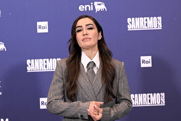 76th Italian Song Festival, Photocall February 24, 2026, Sanremo. 76th Italian Song Festival. Photocall. Pictured: Manola Moslehi, Credit:Maria Laura Antonelli Avalon Italy, Sanremo  Copyright: xMariaxLauraxAntonellix xAvalonx 1077910371