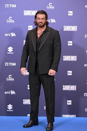76th Italian Song Festival, Photocall February 24, 2026, Sanremo. 76th Italian Song Festival. Photocall. Pictured: Can Yaman, Credit:Maria Laura Antonelli Avalon Italy, Sanremo  Copyright: xMariaxLauraxAntonellix xAvalonx 1077913675