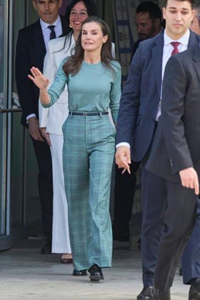 February 24, 2026, Huesca, Huesca, Spain: QUEEN LETIZIA of Spain attends the announcement of the Princess of Girona Foundation s Ã¢â‚¬oeCreaempresa 2026Ã¢â‚¬Â award during the second stage of the Princess of Girona Foundation s talent tour Huesca Spain - ZUMAc260 20260224_zep_c260_044 Copyright: xMikexChicorrox