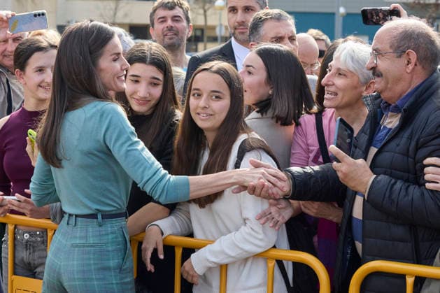 February 24, 2026, Huesca, Huesca, Spain: QUEEN LETIZIA of Spain attends the announcement of the Princess of Girona Foundation s Ã¢â‚¬oeCreaempresa 2026Ã¢â‚¬Â award during the second stage of the Princess of Girona Foundation s talent tour Huesca Spain - ZUMAc260 20260224_zep_c260_048 Copyright: xMikexChicorrox
