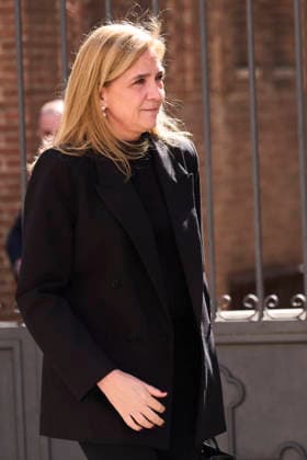 24-02-2026 Madrid Infanta Cristina attends a service in memory of Princess Irene held at the Greek Orthodox Cathedral of Saint Andrew and Saint Demetrius in Madrid, Spain. Princess Irene, the younger sister of Queen Sofia of Spain and of the former King Constantine, died aged 83 on 15 January in Madrid. No Spain Â  Copyright: xPPEx