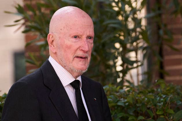 24-02-2026 Madrid King Simeon II of Bulgaria attends a service in memory of Princess Irene held at the Greek Orthodox Cathedral of Saint Andrew and Saint Demetrius in Madrid, Spain. Princess Irene, the younger sister of Queen Sofia of Spain and of the former King Constantine, died aged 83 on 15 January in Madrid. No Spain Â  Copyright: xPPEx