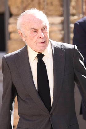24-02-2026 Madrid Carlos Zurita attends a service in memory of Princess Irene held at the Greek Orthodox Cathedral of Saint Andrew and Saint Demetrius in Madrid, Spain. Princess Irene, the younger sister of Queen Sofia of Spain and of the former King Constantine, died aged 83 on 15 January in Madrid. No Spain Â  Copyright: xPPEx
