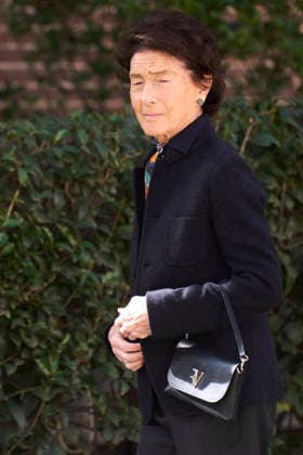 24-02-2026 Madrid Paloma O Shea attends a service in memory of Princess Irene held at the Greek Orthodox Cathedral of Saint Andrew and Saint Demetrius in Madrid, Spain. Princess Irene, the younger sister of Queen Sofia of Spain and of the former King Constantine, died aged 83 on 15 January in Madrid. No Spain Â  Copyright: xPPEx
